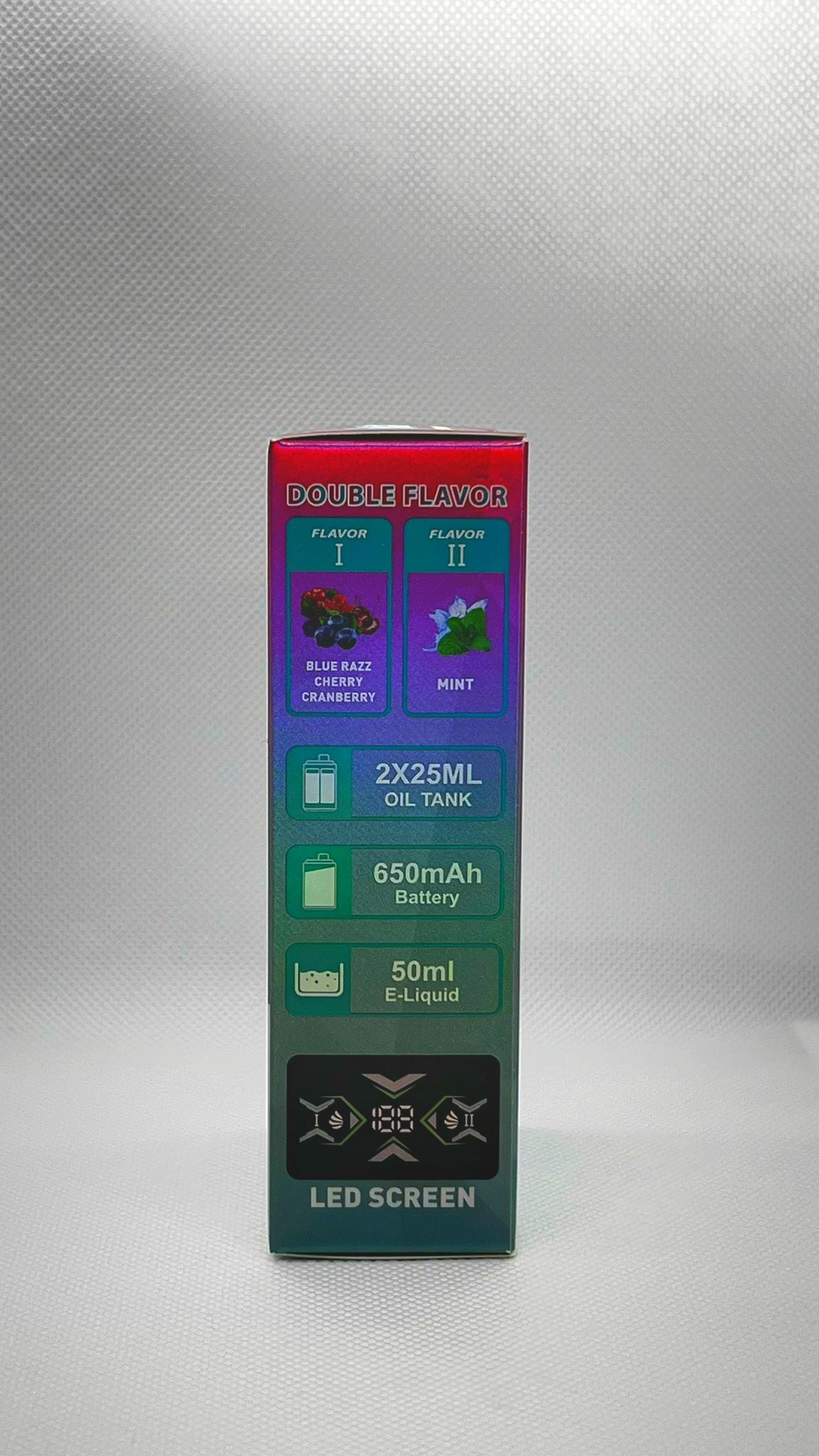 Blue Razz Cherry Cranberry and Mint