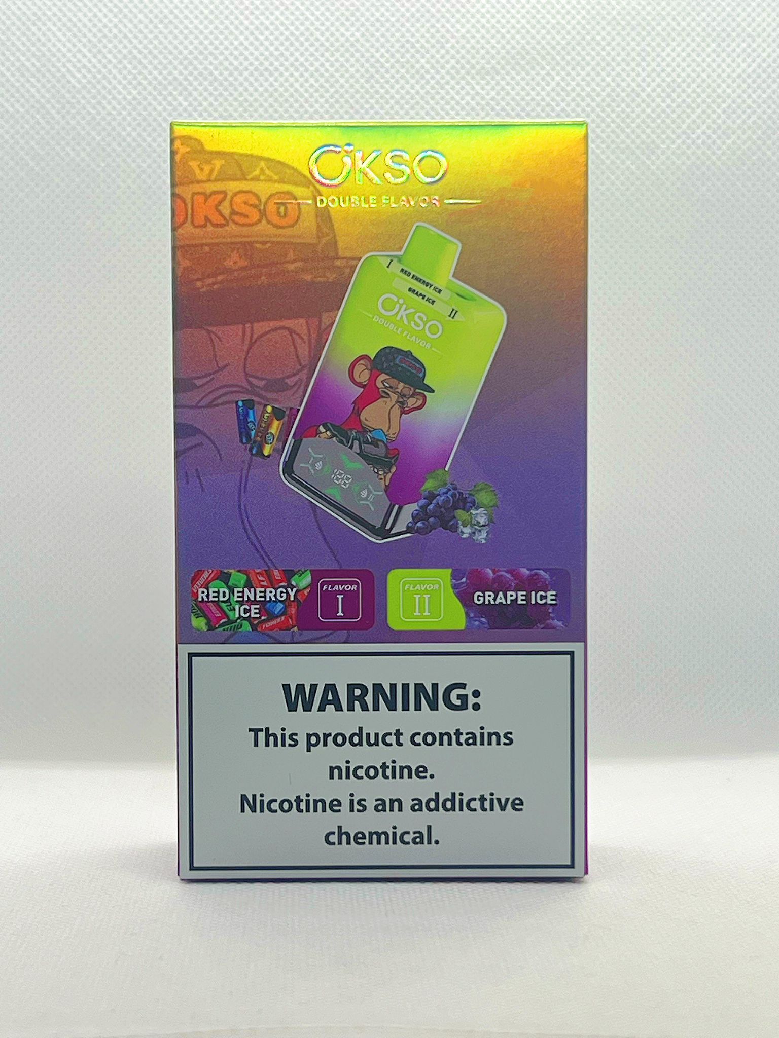 Red Energy Ice & Grape Ice