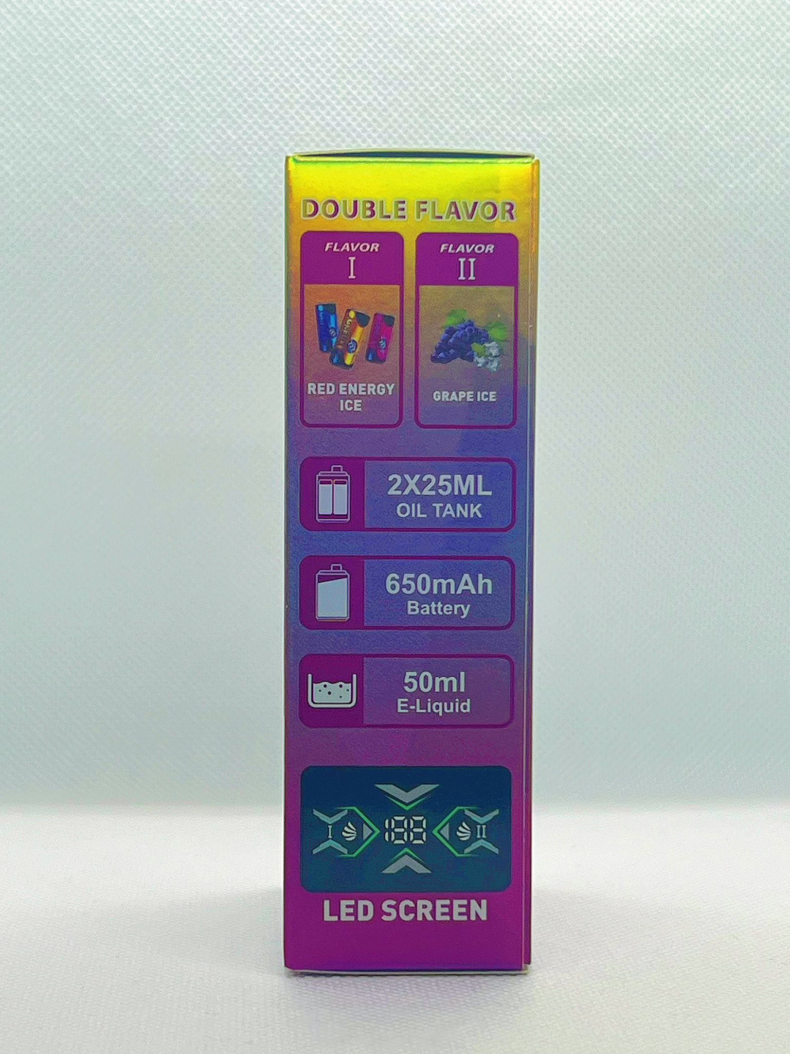 Red Energy Ice & Grape Ice